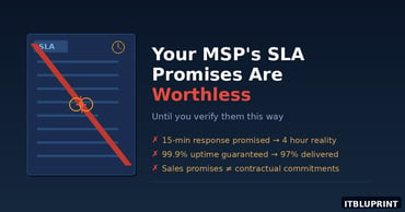 Overpromising and underdelivering on SLAs: Why businesses fire their MSP